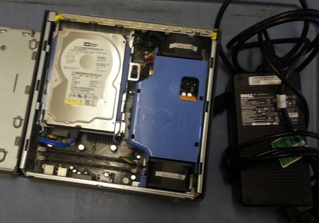 Inside an Optiplex 620 USFF