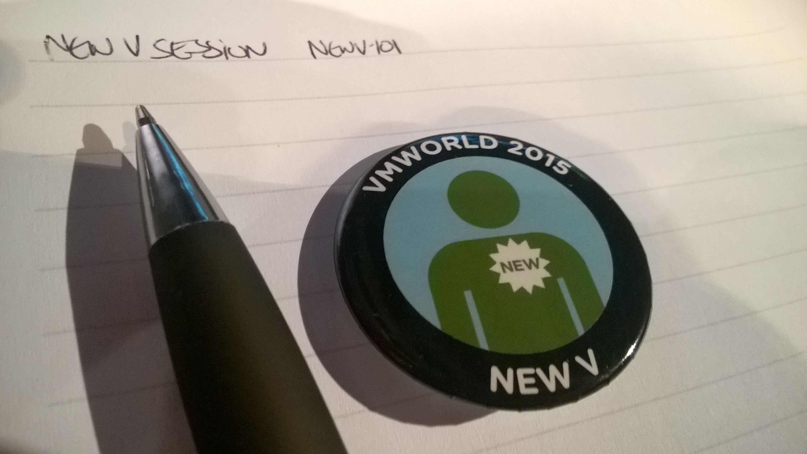 VMworld 2015 New V