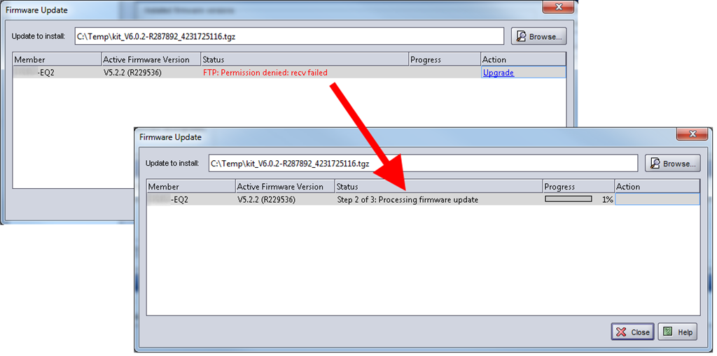 EqualLogic Error resolved