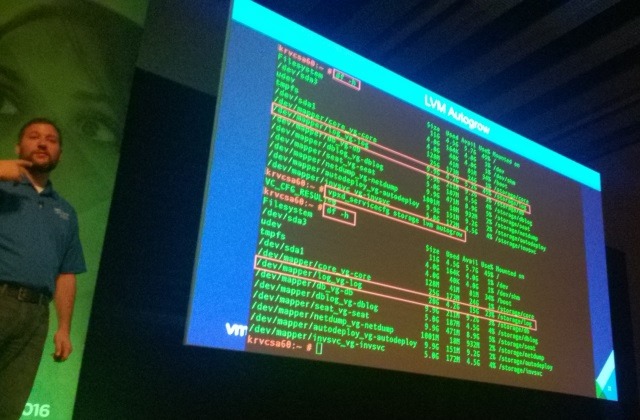 LVM Autogrow for logs on VCSA