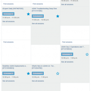 Session Builder Calendar:left