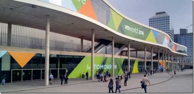 VMworld 2016 at the Fira Gran Via conference centre.