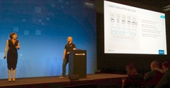 Yanbing Lee and Duncan Epping discuss vSAN at VMworld Europe 2018:left